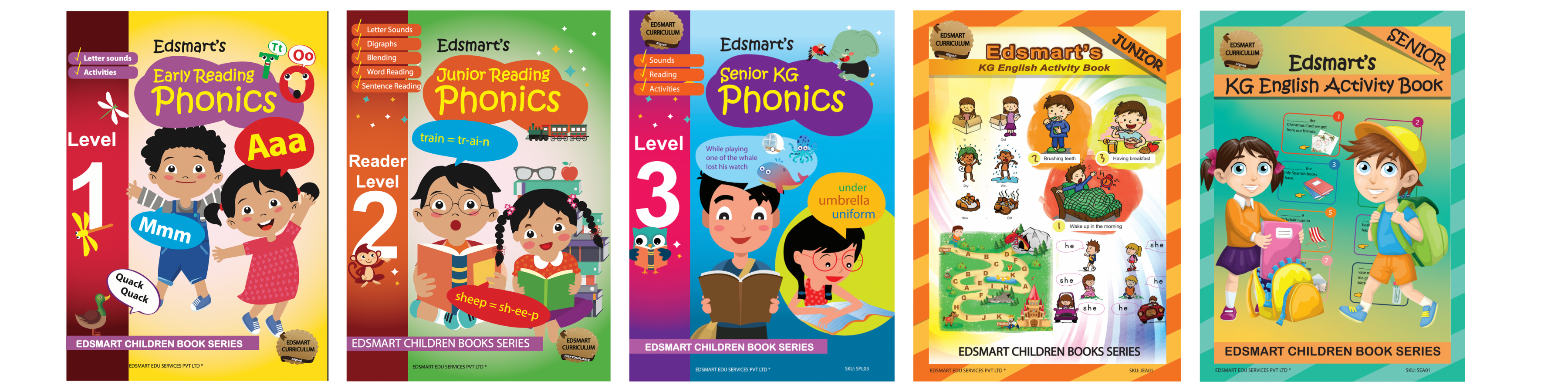 KG English Grammar Books